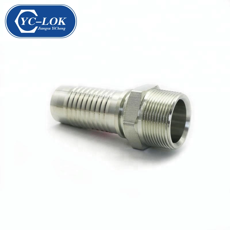 Raccordi per tubi flessibili idraulici NPT maschio professionali Factory YC-LOK