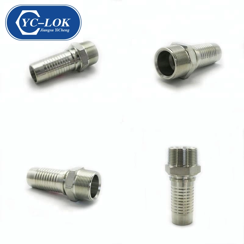 Raccordi per tubi flessibili idraulici NPT maschio professionali Factory YC-LOK