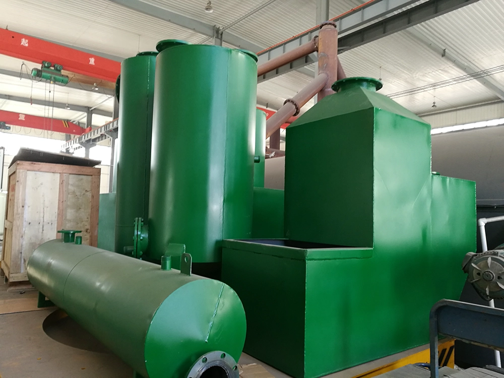 Batch Type Waste Tyre/Plastic to Fuel Oil Pyrolysis Plant