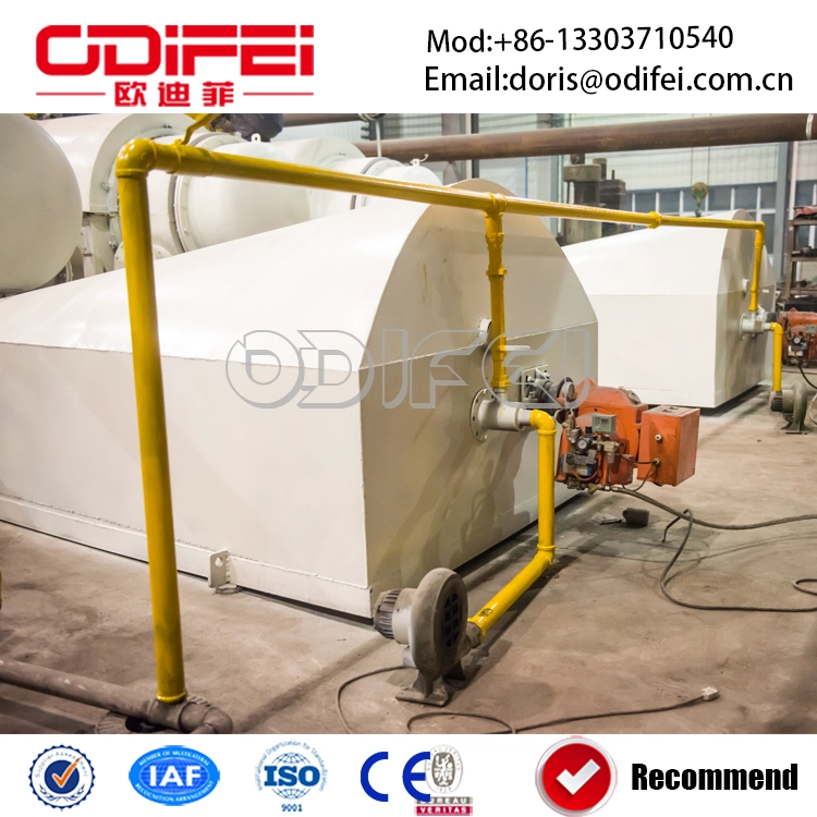 Cina Macchina di pirolisi completamente continua della gomma di spreco produttore