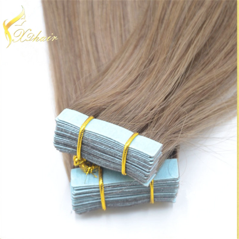 2016 China Hair Vendors Different color remy hair pu tape human hair extensions 100g,120g,150g,200g