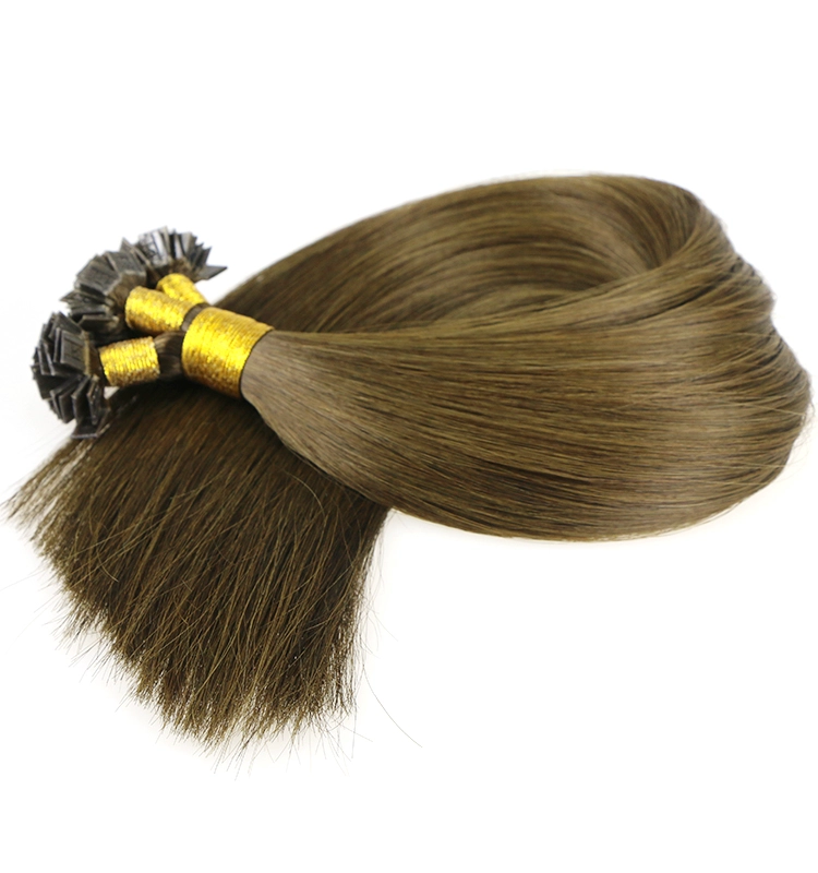 2016 hot selling product lightest blonde #60 color virgin brazilian indian remy human hair seamless flat tip hair extension