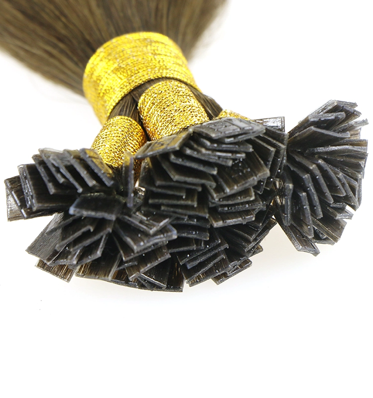 2016 hot selling product lightest blonde #60 color virgin brazilian indian remy human hair seamless flat tip hair extension