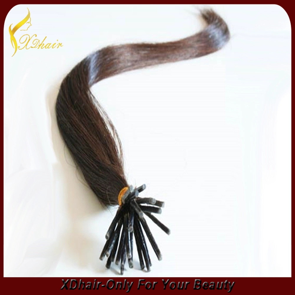 porcelana I-punta del pelo 18 "0.5g # 4 fabricante