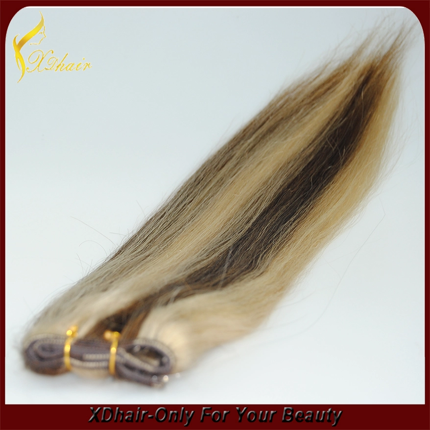 Piano Color Hair Weft/weaving Peruvian Hair Products 6A Tangle Free Style
