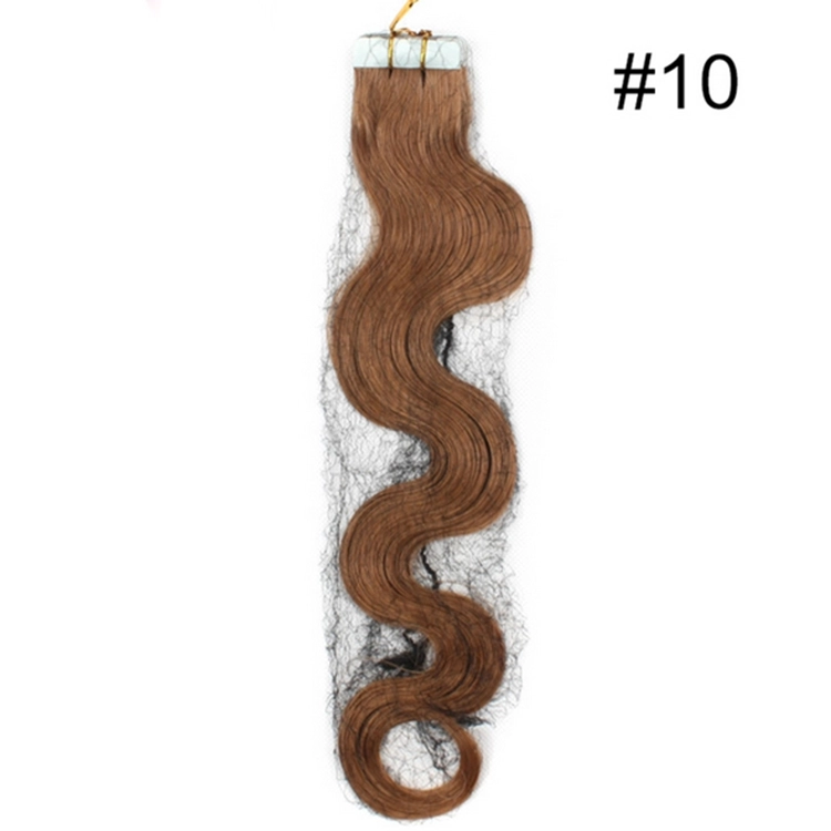 Unprocessed extension human virgin beazilian straight body wave colored weave no shedding cheap price tape hair