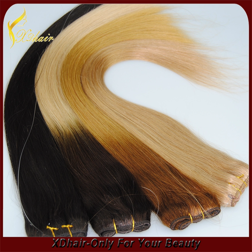 porcelana Tirón al por mayor de XINDA Hot Sale de fábrica En pelo virginal Extensiones de cabello brasileños Humanos fabricante