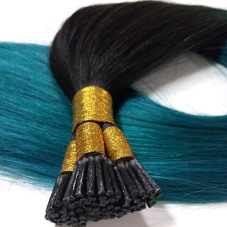 full cuticle cheap 6a top quality omber color i tip hair