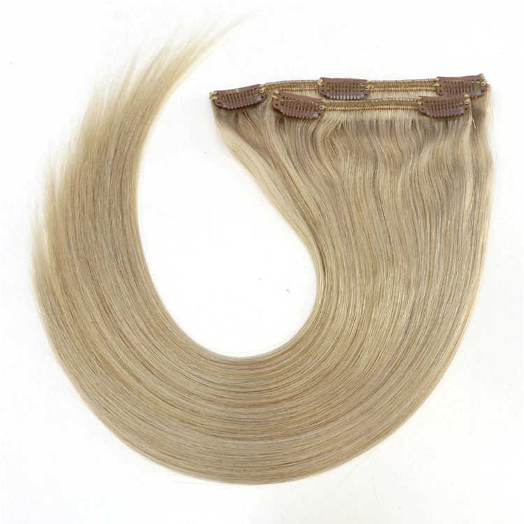 grey color balayage color aliexpress china supplier 100% virgin brazilian remy human hair seamless clip in hair extensions