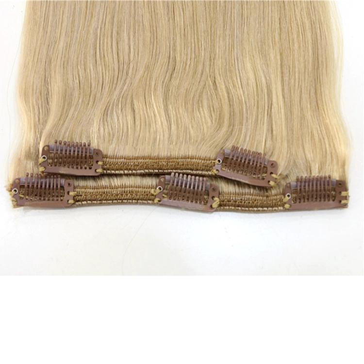 grey color balayage color aliexpress china supplier 100% virgin brazilian remy human hair seamless clip in hair extensions