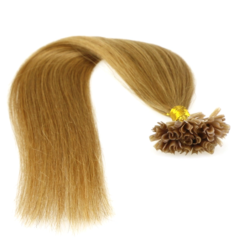 remy hair extension cheap brazilian human hair ombre color U nail tip hair extension