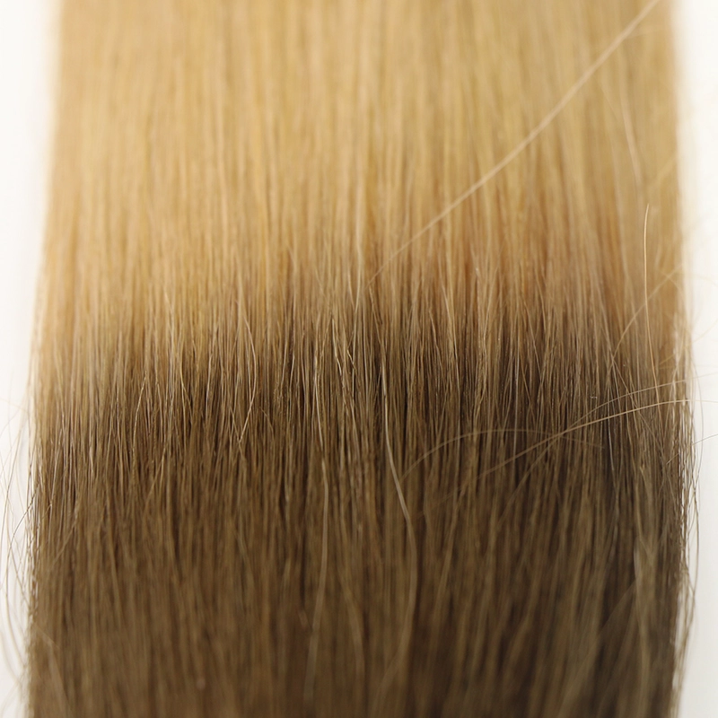 wholesale price ombre color human flat tip hair extensions