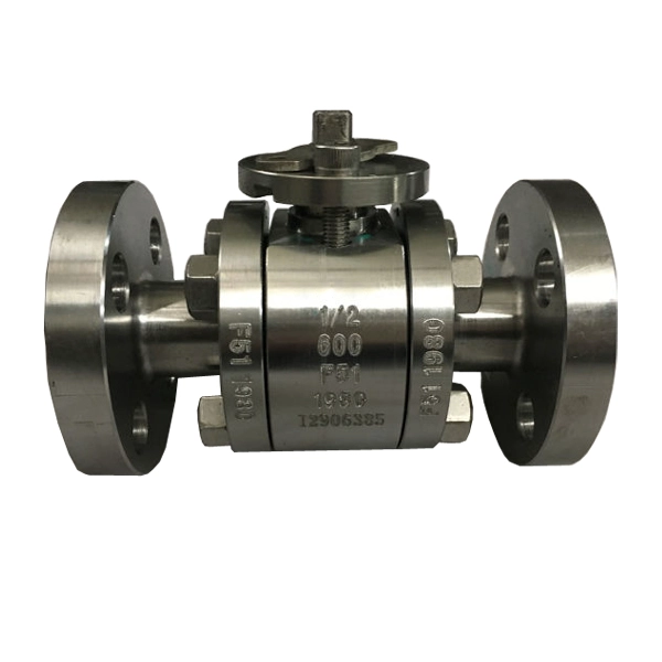 Valvola a sfera flottante a stelo nudo con attacco completo 1/2 '' 600LB F51 RF