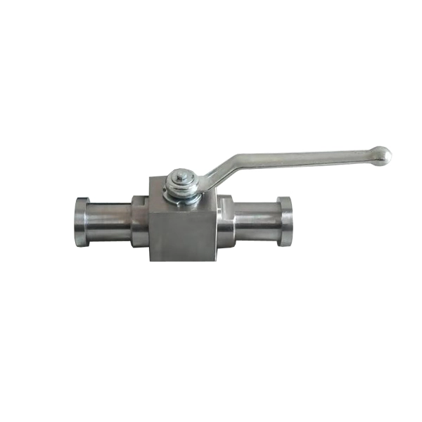 Válvula de bola de 2 '' 6000psi B381 F2 SAE con brida de puerto completo con manija flotante operada