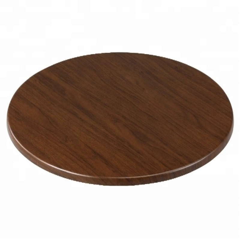 Tablero aglomerado de 24 * 30 '' + restaurante incombustible que cena la mesa de madera sólida