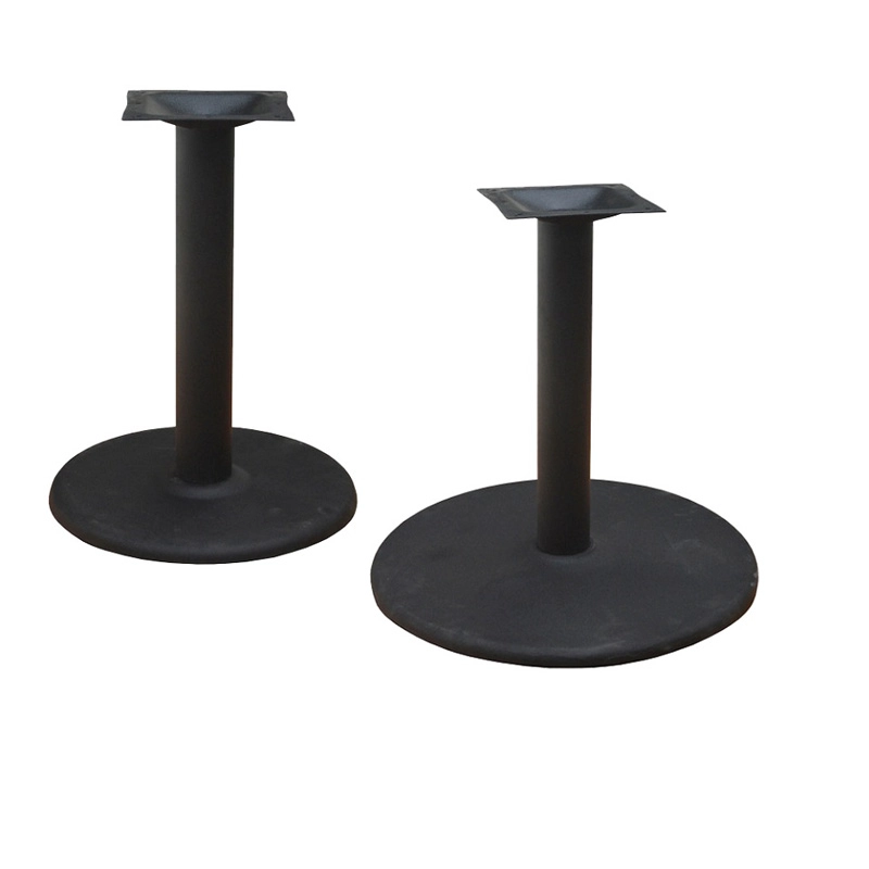Black Four Legs Table Base Cast Iron Metal Table Legs