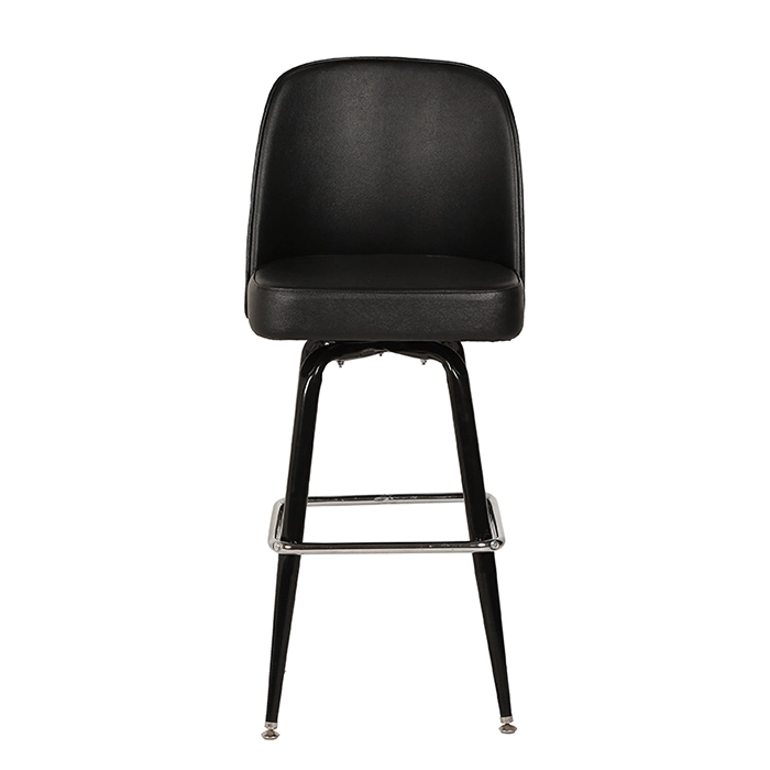 porcelana Taburete de bar de metal para restaurante con asiento giratorio fabricante