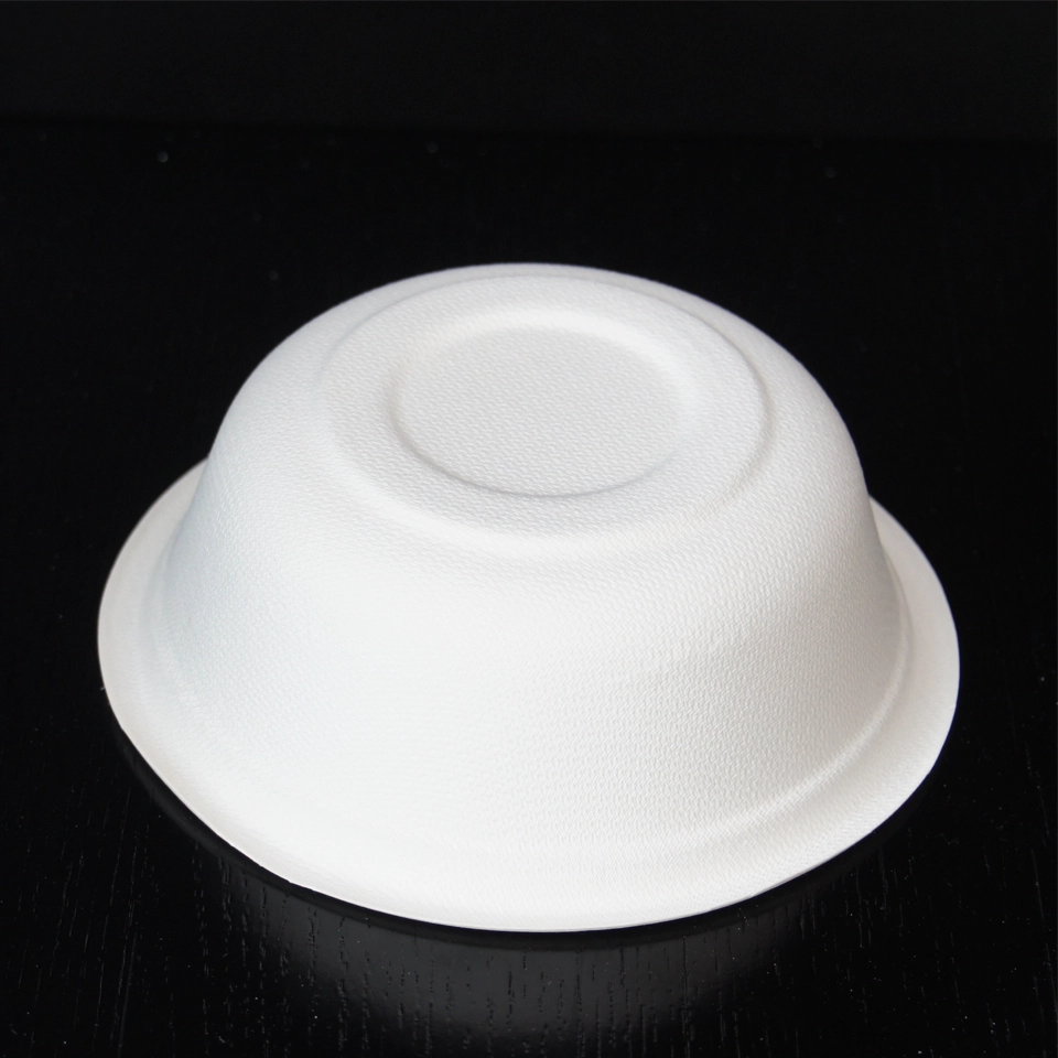 Fabricante de microondas de tazón de sopa de bagazo de caña de azúcar desechable degradable de 500 ml de 18 oz