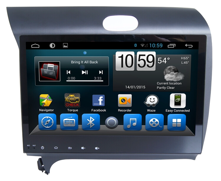 10.1'' Android 7.1Kia K3 Rio Car DVD GPS