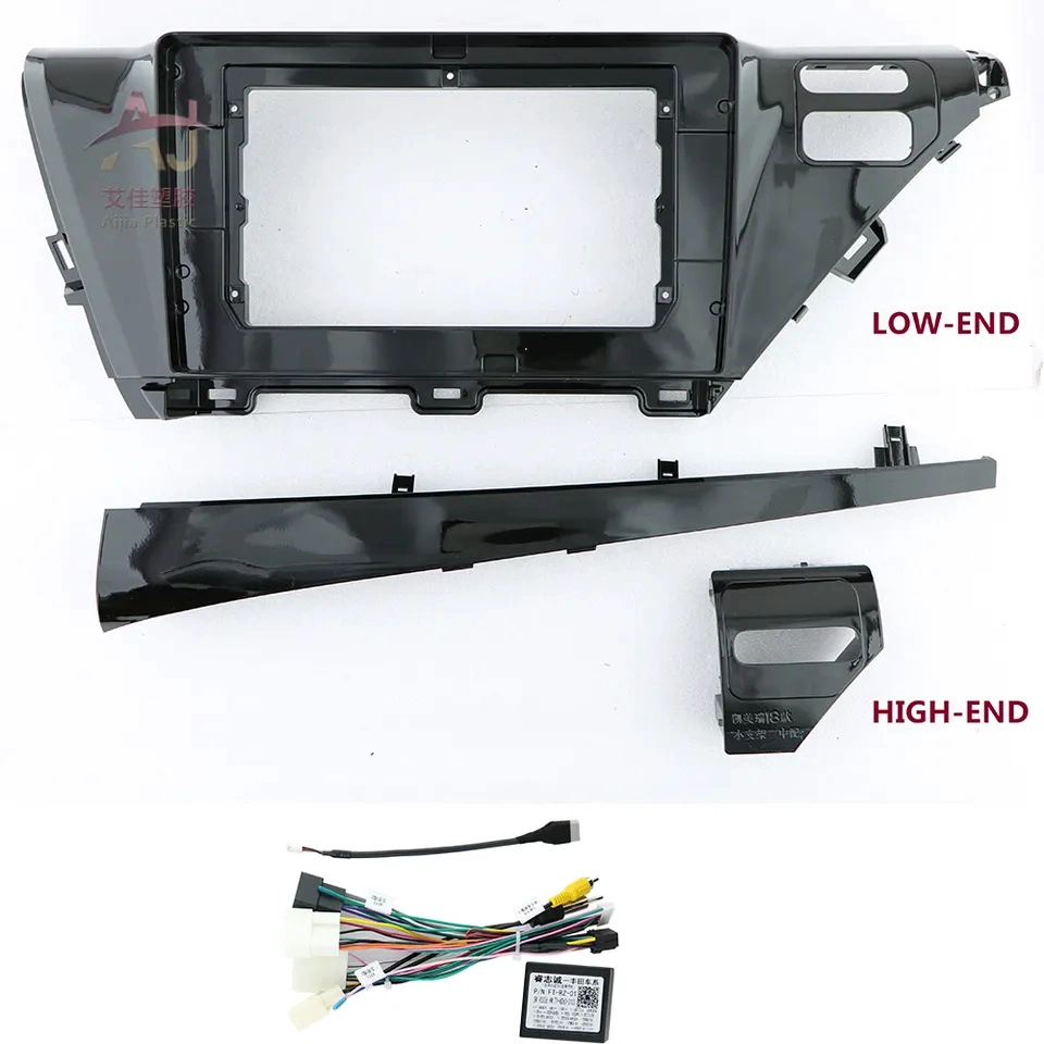 10.1 inch Car Radio DVD Navigation Fascia Panel for Toyota 2018-2019 Camry Car Harness Canbus