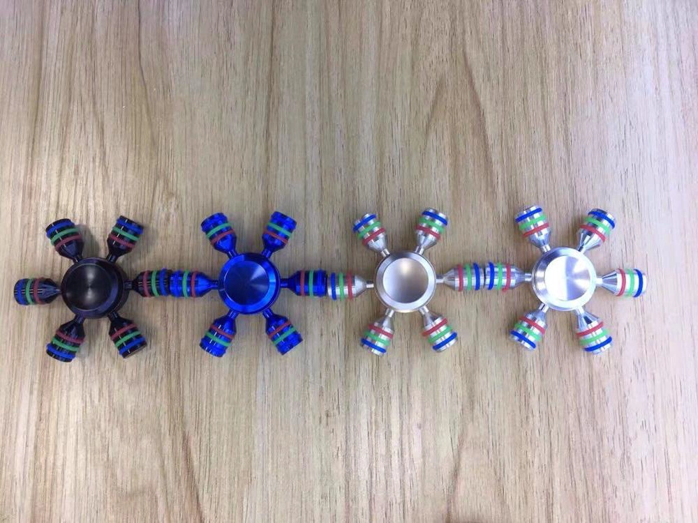 2017 Popular Fidget Spinner, ABS Material Hand Spinner, Multi color stress release handspinner finger toys