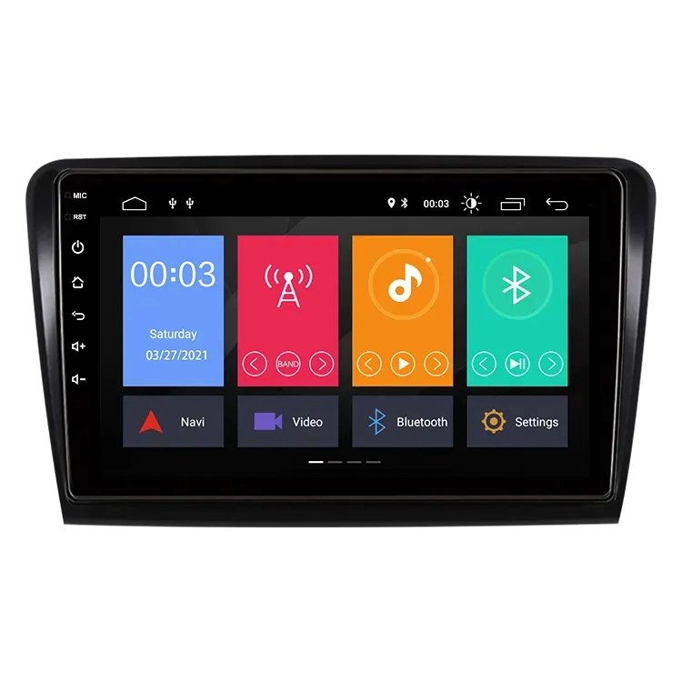 8+128g Carplay DSP Android Auto لـ Skoda Superb 2 2008-2015 Savigation 4G Autoradio Stereo Car Radio Multimedia GPS DVD Player