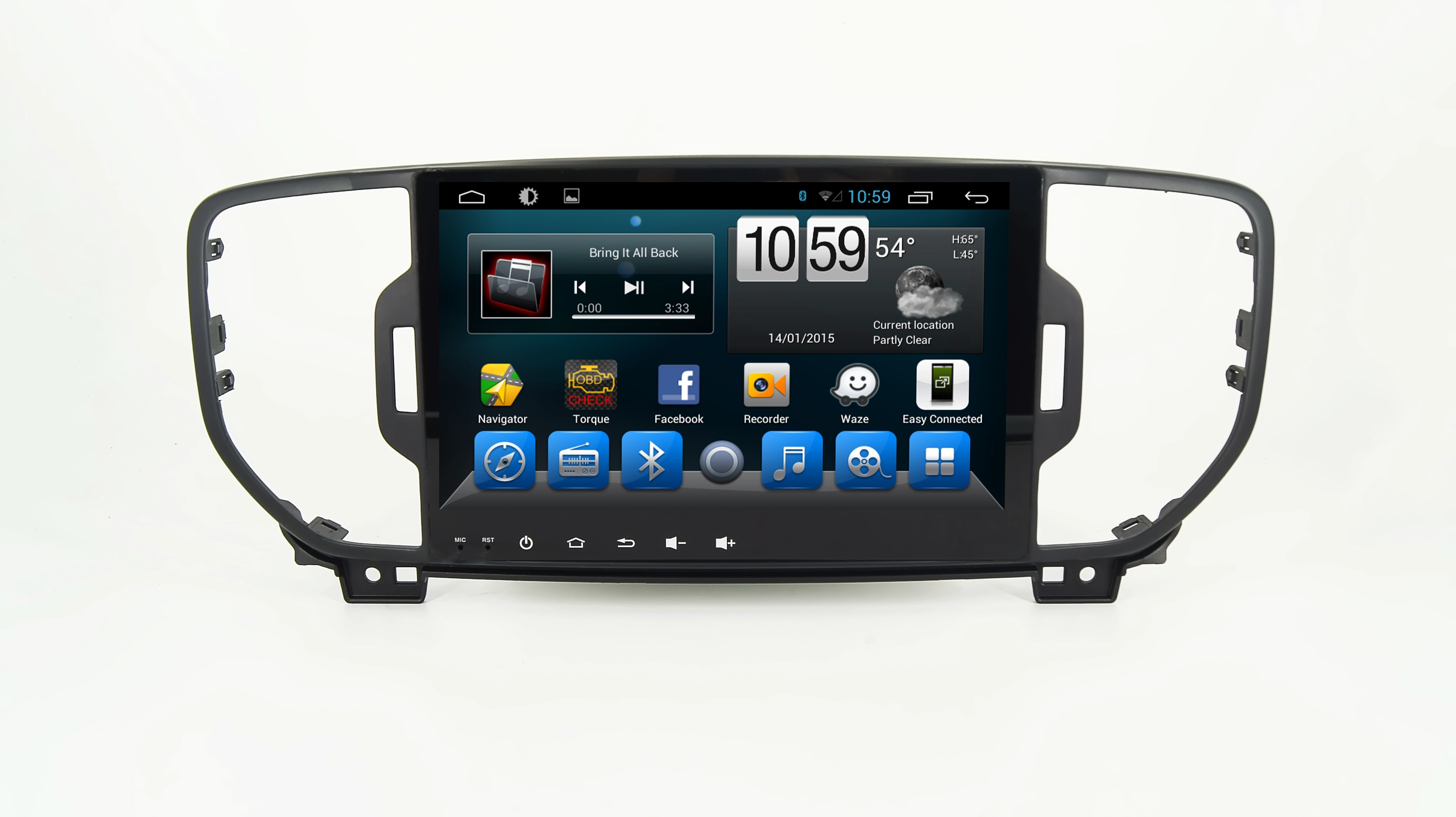 9'' Android 7.1 Kia Sportage 2016 Car DVD GPS ST-9021