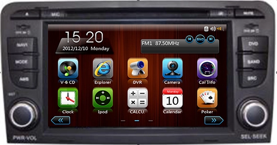 Car DVD for AUDI A3 S3 RS3 ST-7461