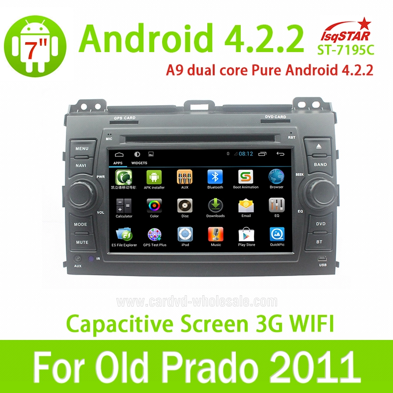 Android7.1 Car DVD Toyota Prado 120(ST-7195C)