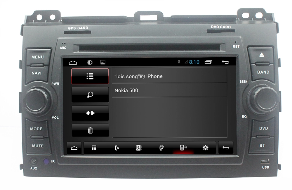 Android7.1 Car DVD Toyota Prado 120(ST-7195C)