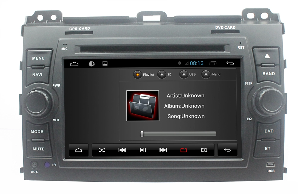 Android7.1 Car DVD Toyota Prado 120(ST-7195C)