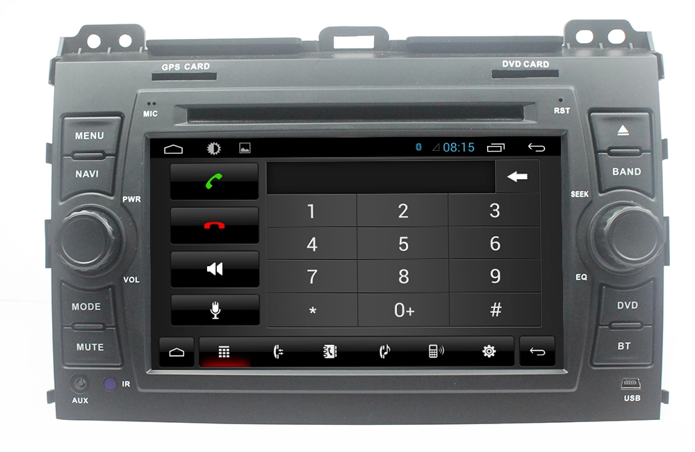 Android7.1 Car DVD Toyota Prado 120(ST-7195C)