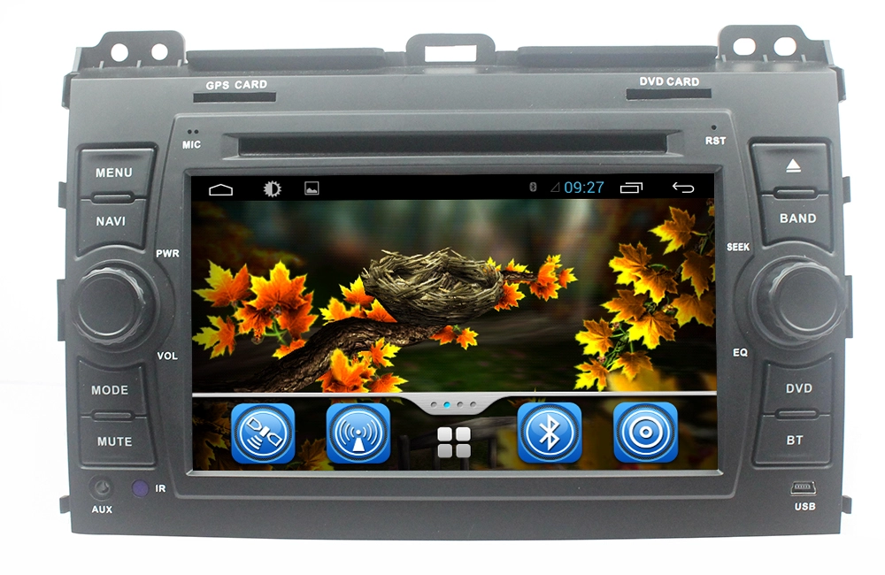 Android7.1 Car DVD Toyota Prado 120(ST-7195C)