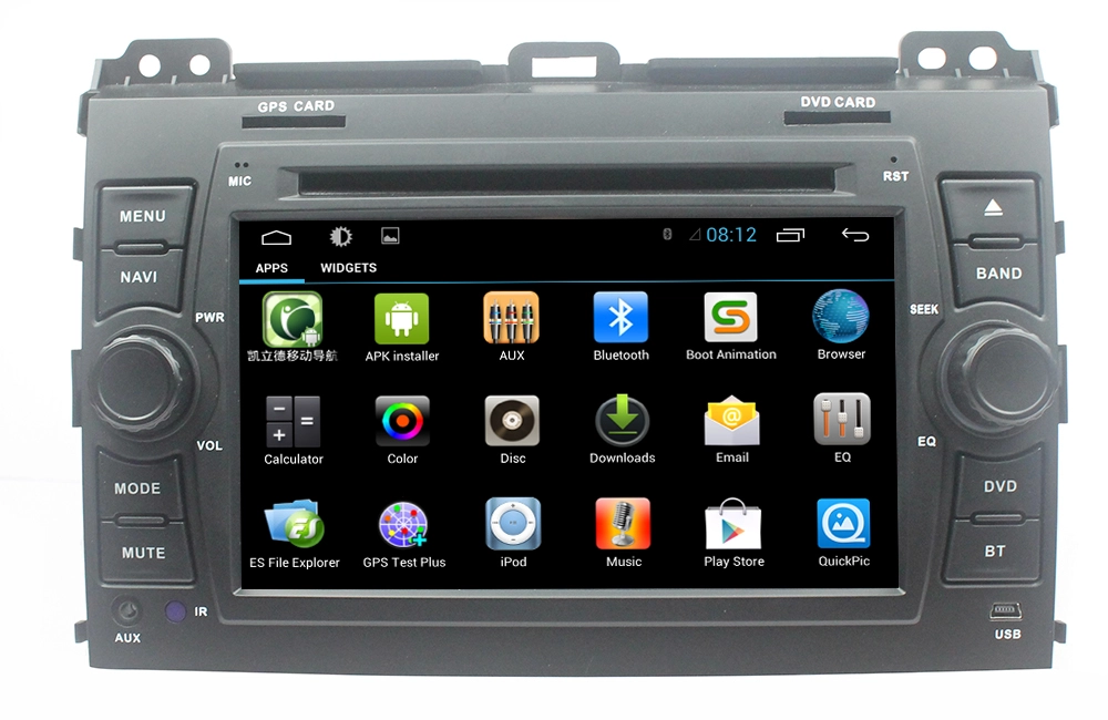 Android7.1 Car DVD Toyota Prado 120(ST-7195C)