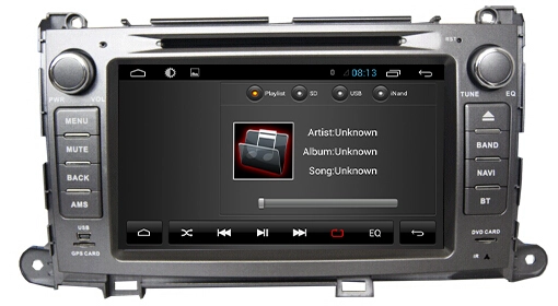 Android7.1 Car DVD Toyota Sienna(ST-8186C)