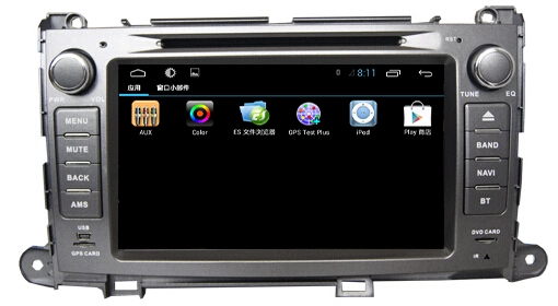 Android7.1 Car DVD Toyota Sienna(ST-8186C)