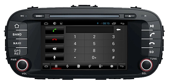 Android 7.1Kia Soul 2014 Auto-DVD GPS ST-7114C