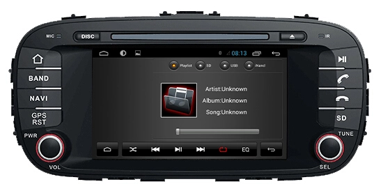 Android 7.1Kia Soul 2014 Auto-DVD GPS ST-7114C