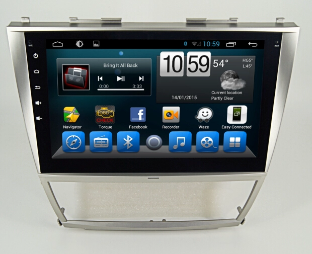 Android7.1Quad Core 1024*600 Car DVD player GPS Navigation stere for Toyota Camry 2008