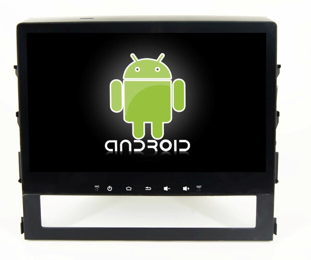 Android 7.1 Quad Core 1024*600 Car DVD player GPS Navigation stere for toyota Cruiser 2016