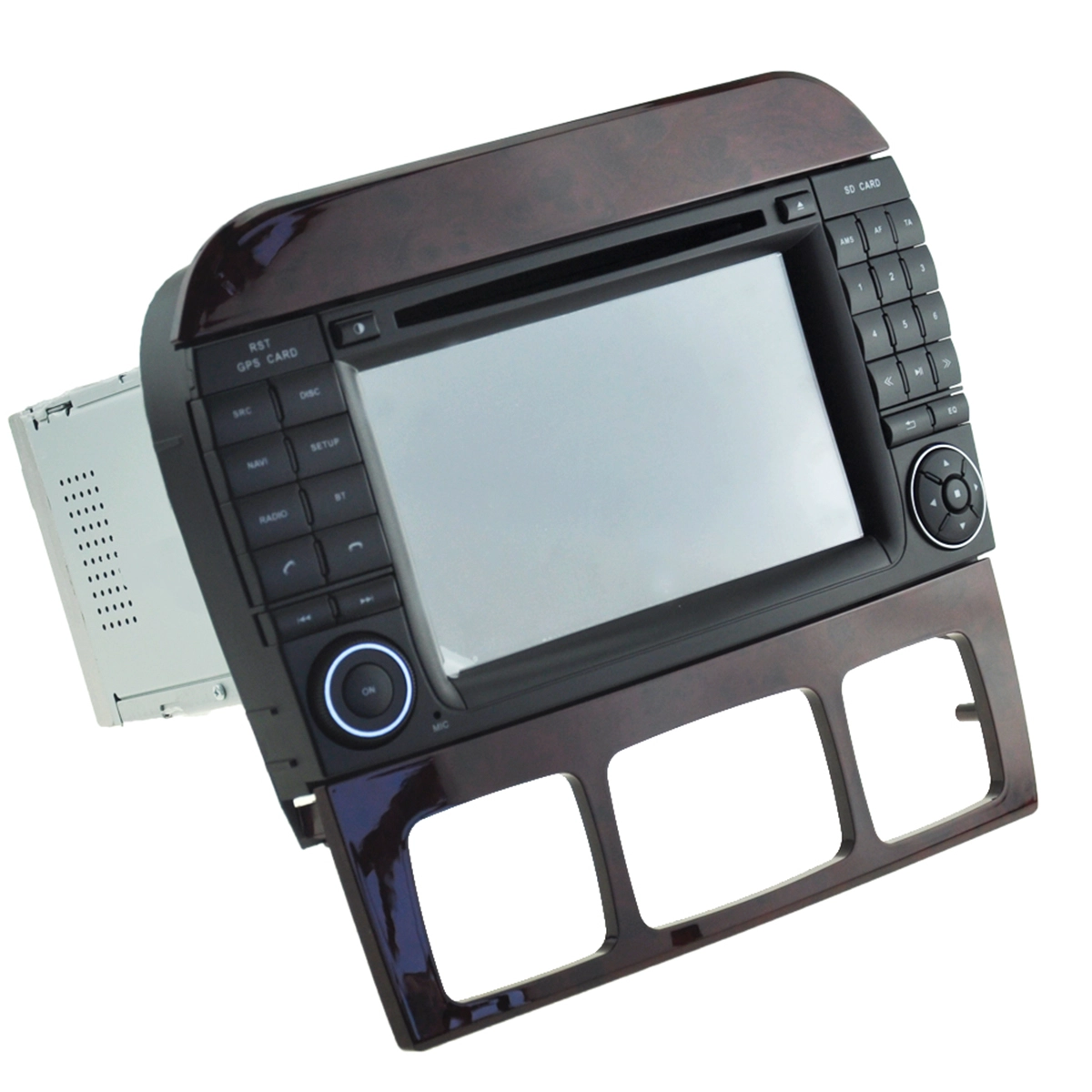 Android 7.1 Quad Core 1024*600 Car DVD player GPS Navigation stere for Mercedes Benz S series 1998-2005