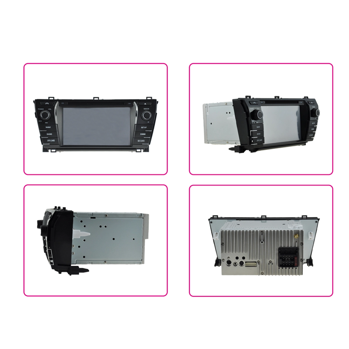 Android 7.1 Quad Core 1024*600 Car DVD player GPS Navigation stere for Toyota Corolla 2014