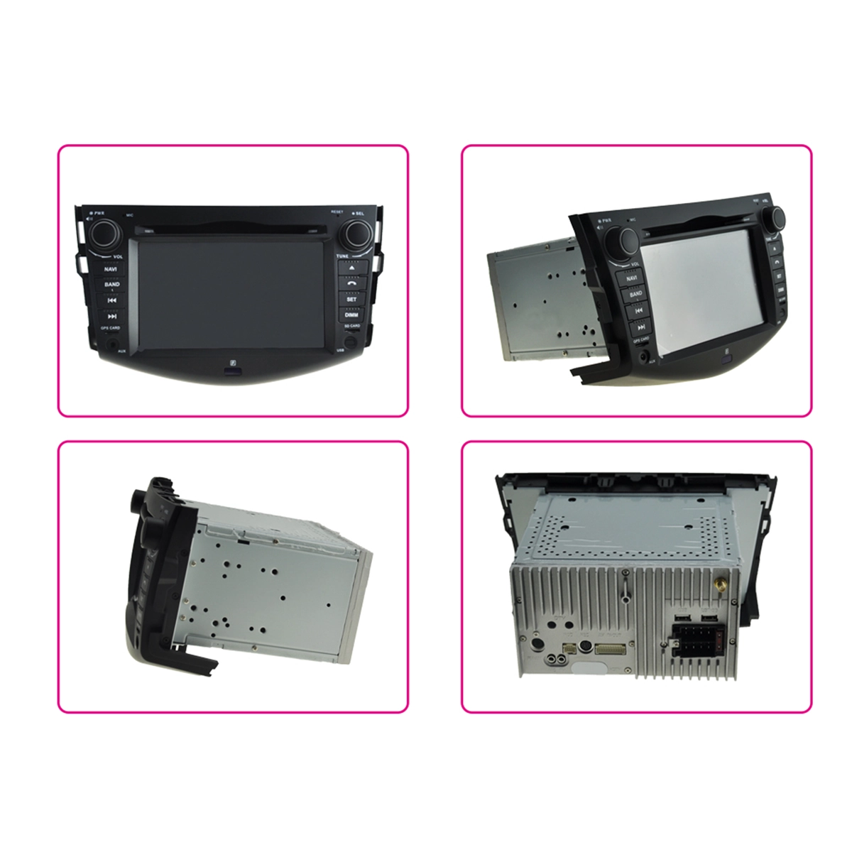 Android 7.1 Quad Core 1024*600 Car DVD player GPS Navigation stere for Toyota Rav4 2008-2011