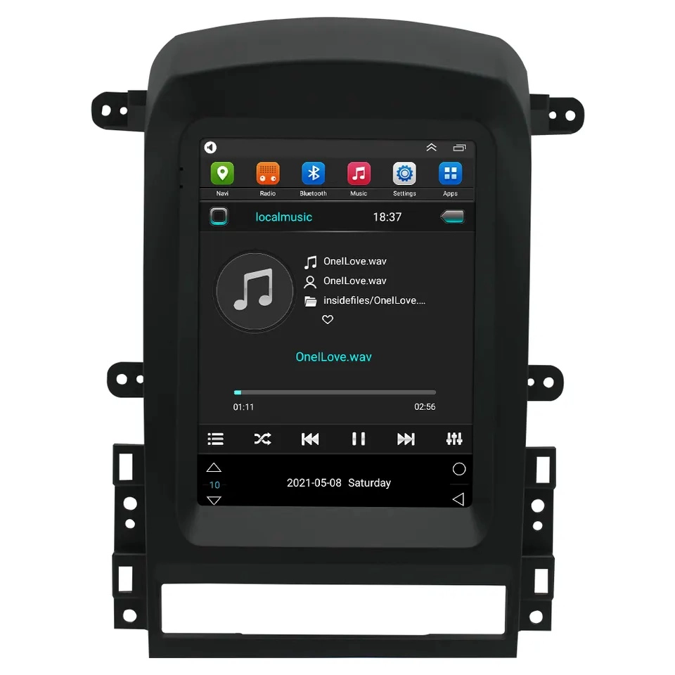 Android Car DVD Player pour Chevrolet Captiva 2008-2012 2din 9,7 pouces auto radio GPS Navigation Tesla Screen Stéréo
