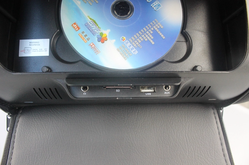 Подголовник автомобиля DVD-плеер с 7-дюймовый подголовник Полная функция дистанционного управления с меню многоязычной