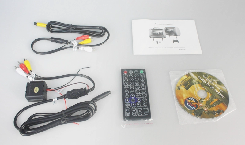 头枕DVD播放器7英寸头枕娱乐系统监视器