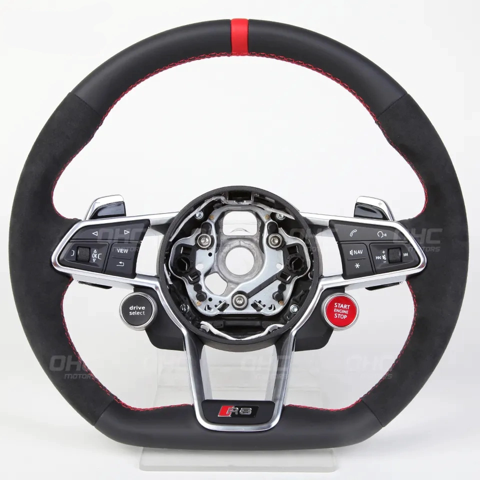 碳纤维方向盘适合AUDI R8 TT TTS A4 A4 A5 A7 A7 A7 Q2 Q3 Q8 Q8 B5 B5 B7 B7 B8 B8 B9 C5 C5 C8 D3 D4 D4 RS RS RS 3 RS3 RS4 RS4 RS5 RS6 RS7 RS7