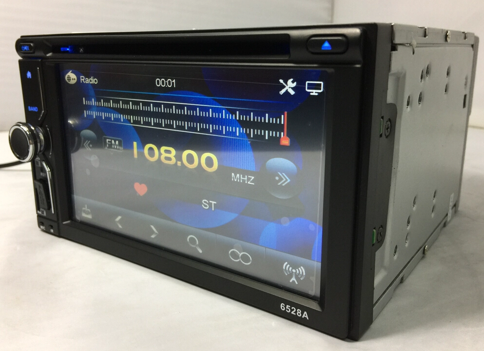 6.2" Double Din Universal Car DVD Player ST-2038