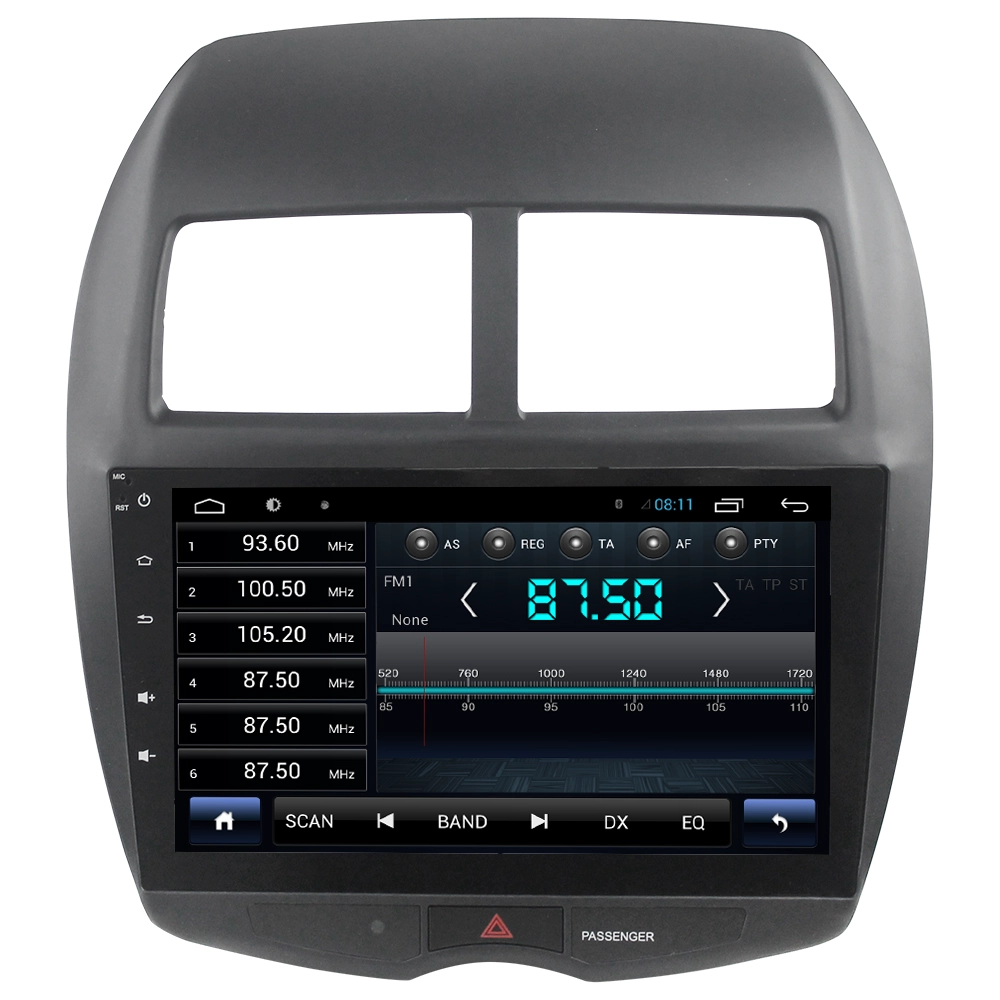 For 1024*600 10.2 inch android Mitsubishi ASX Car radio with Built-in WiFi/GPS Navi/FM/AM Radio/Bluetooth/Multimedia/USB/SD/AUX