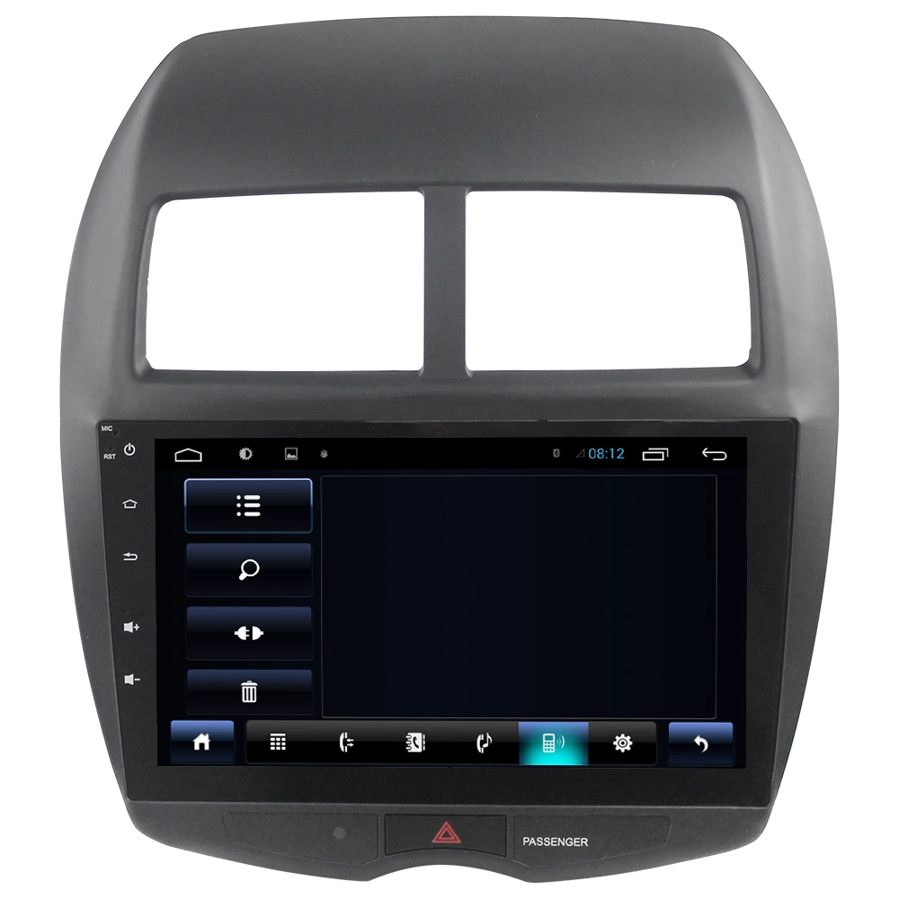 For 1024*600 10.2 inch android Mitsubishi ASX Car radio with Built-in WiFi/GPS Navi/FM/AM Radio/Bluetooth/Multimedia/USB/SD/AUX